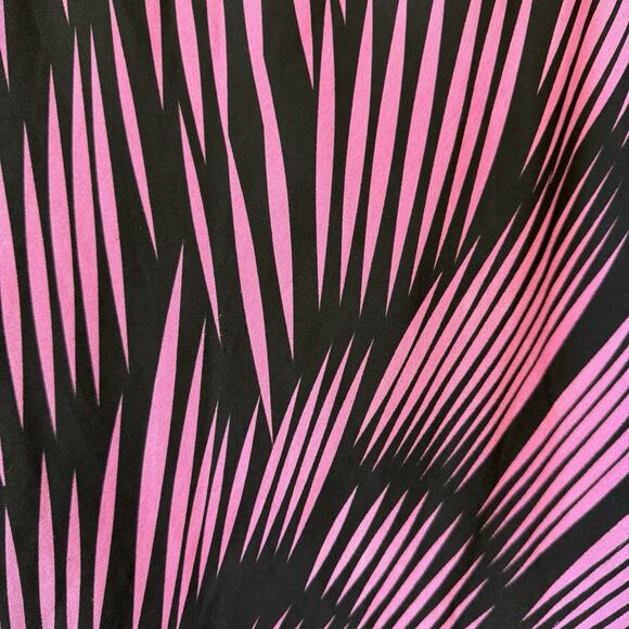 Vintage Y2K Emo Punk Mermaid Geometric Tassel Maxi Skirt - Black, Purple Wms XL - Picture 4 of 11